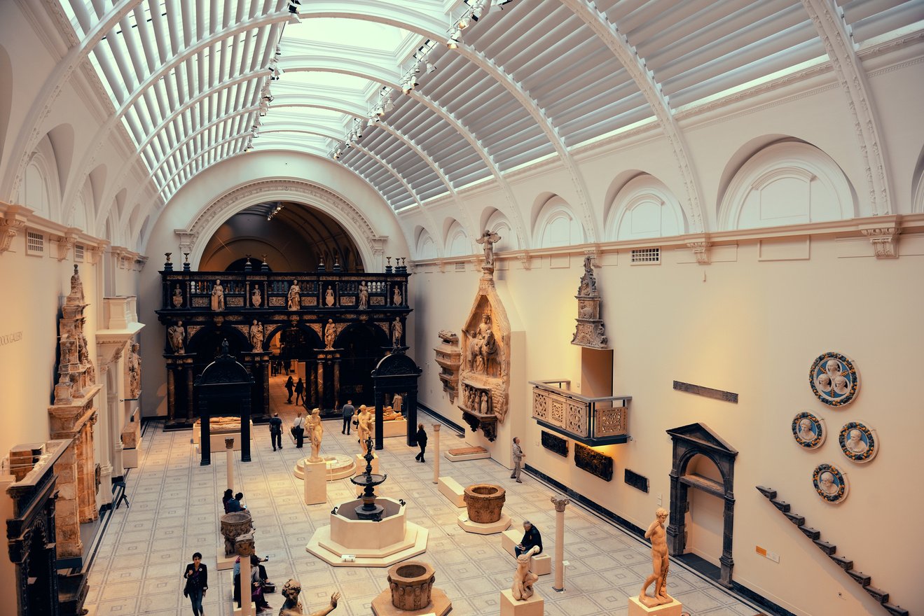 Albert and Victoria Museum Interior